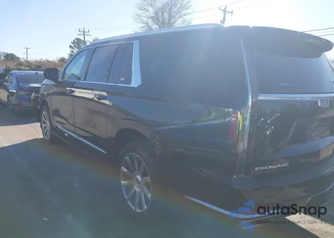 2021 Cadillac Escalade Esv 4Wd Premium Luxury Platinum из США, поврежденный, VIN 1GYS4MKLXMR409839